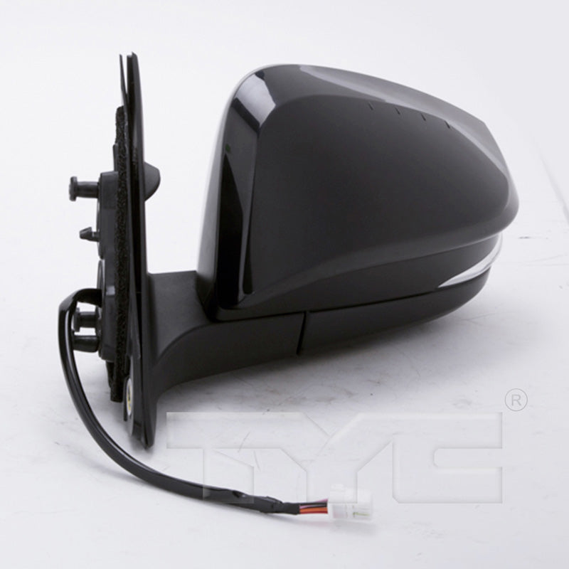 Toyota Passenger Side Mirror with OEM #  87940-0E133 TYC #  5380242