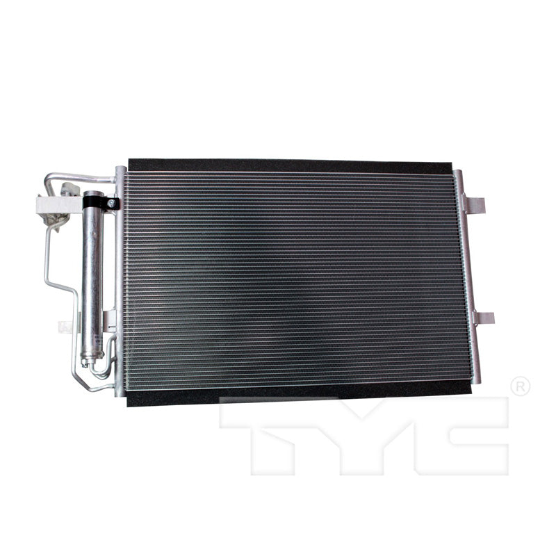 Mazda A/C Condenser with OEM # BBP2-61-480C TYC #  3866