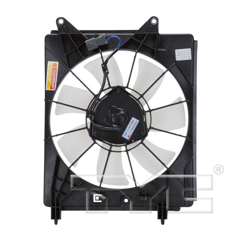 TYC Cooling Fan Assembly for Honda Element 2007-2011 OEM # 38611-PZD-A01
