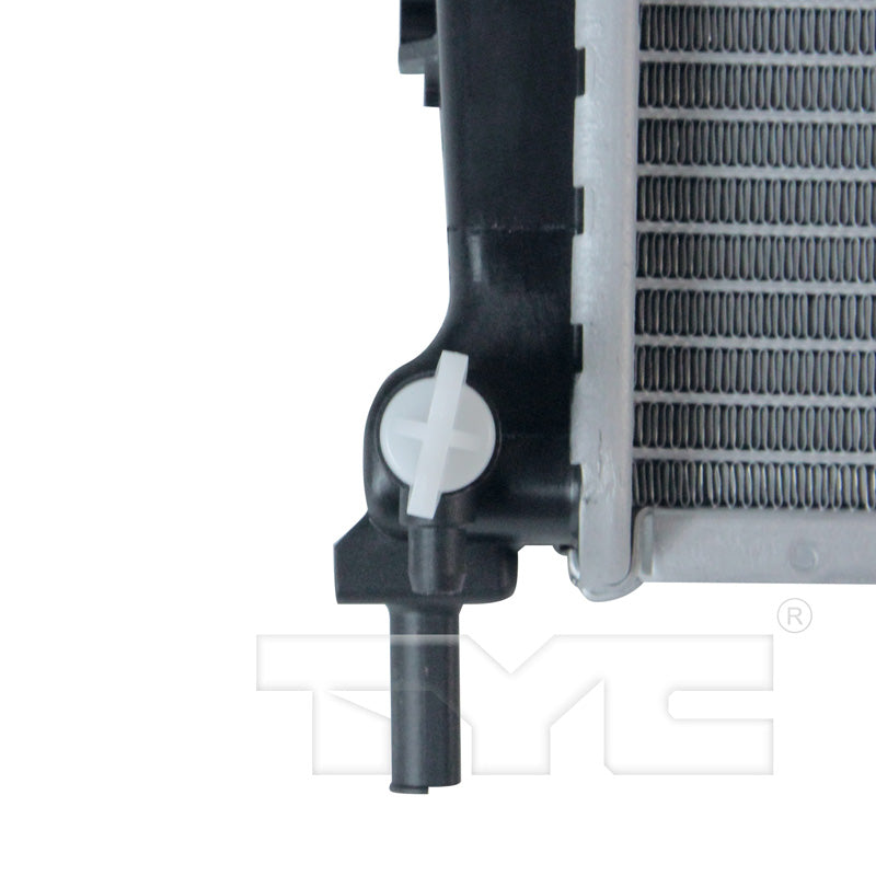 Jeep Radiator with OEM #  68020278AA TYC #  2975