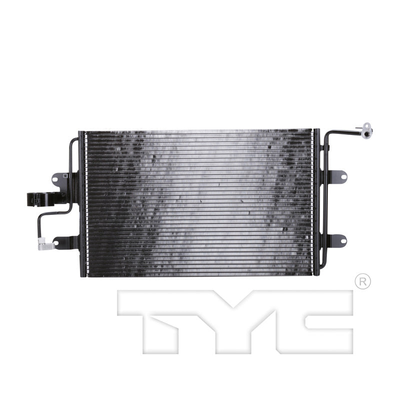 Audi VW A/C Condenser with OEM # 1J0 820 413 N TYC #  4933