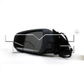 TYC Mirror for Audi A4 Quattro 2002-2008 DRIVER Side OEM # 8E1 858 531 AA 01C
