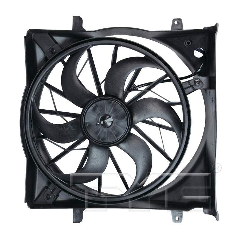 TYC Cooling Fan Assembly for Jeep Liberty 2005 See Note OEM # 52080127AA